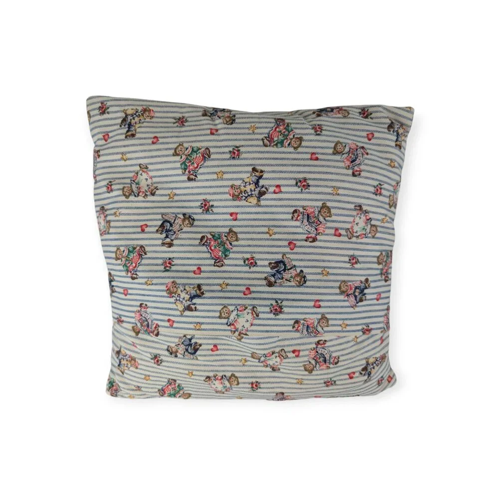 Beloved Bears by Marcus Brothers Textiles Homemade Pillow 16.5
